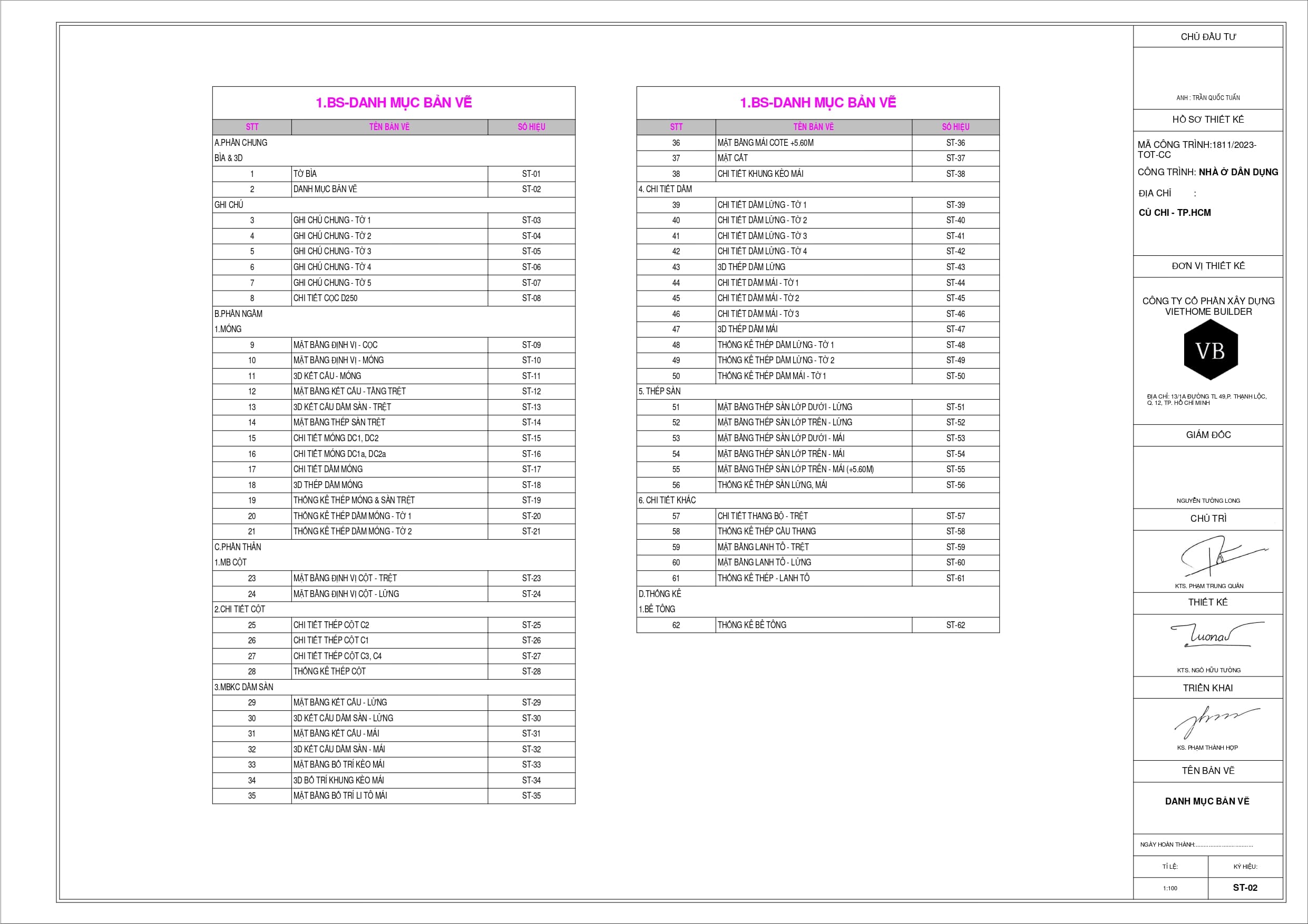 Hồ sơ Revit - Nhà phố 3 tầng 0002